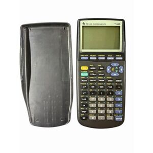 Texas Instruments TI-83 Graphing Calculator w/ Cover – Tested & Working